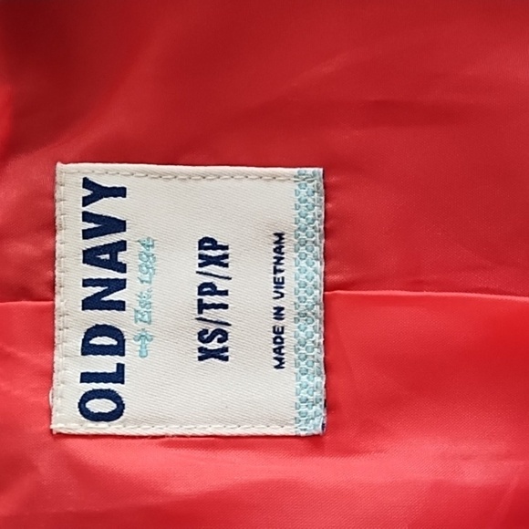 Old Navy Size Xs Red Winter Coat - Picture 3 of 7